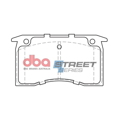 DBA DB1029SS Street Series Brake Pad Set Front