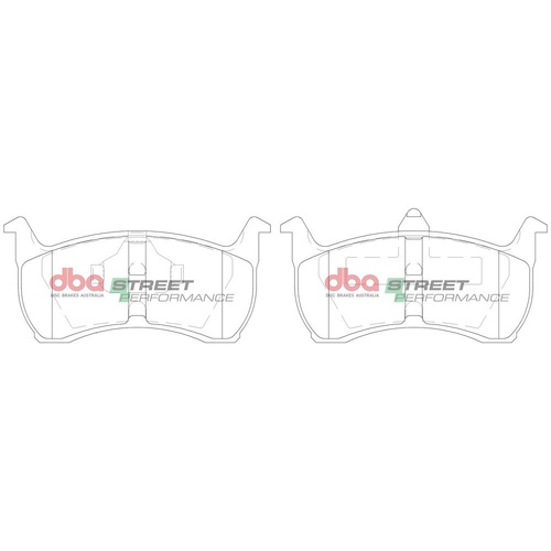 DBA DB1108SP Street Performance Brake Pad Set Front
