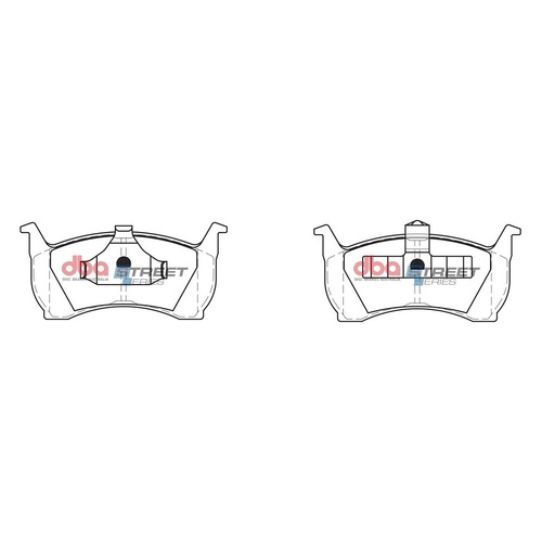 DBA DB1108SS Street Series Brake Pad Set Front