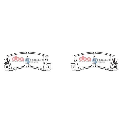 DBA DB1147SS Street Series Brake Pad Set Rear