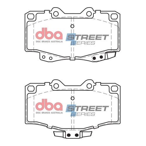 DBA DB1149SS Street Series Brake Pad Set Front