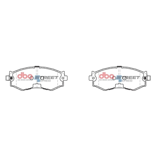 DBA DB1165SS Street Series Brake Pad Set Front