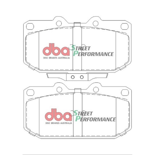 DBA DB1170SP Street Performance Brake Pad Set Front
