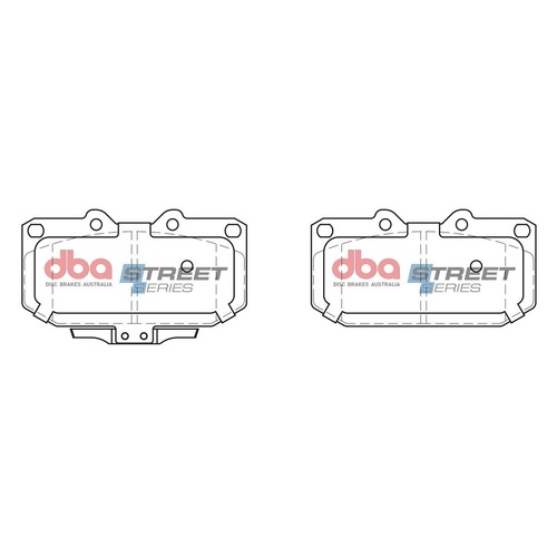 DBA DB1170SS Street Series Brake Pad Set Front