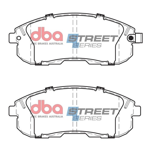 DBA DB1187SS Street Series Brake Pad Set Front