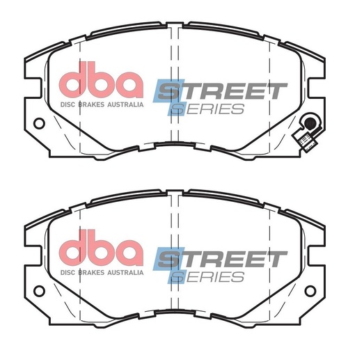 DBA DB1219SS Street Series Brake Pad Set Front