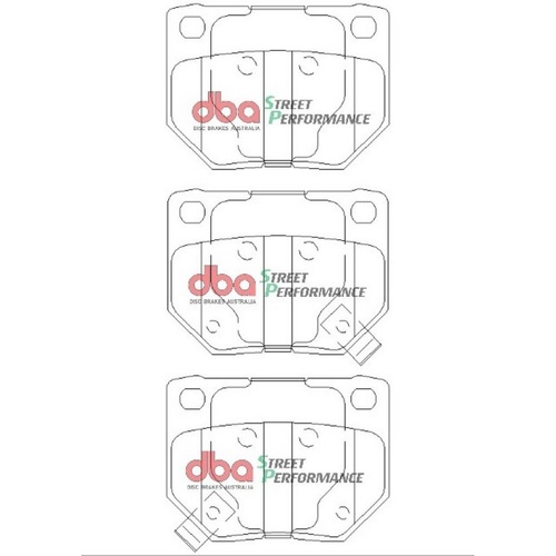 DBA DB1220SP Street Performance Brake Pad Set Rear