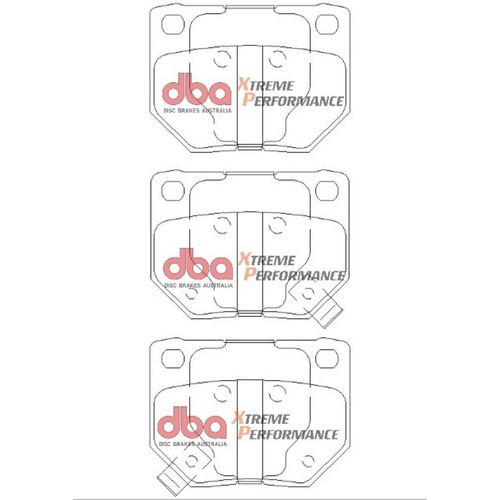 DBA DB1220XP Xtreme Performance Brake Pad Set Rear