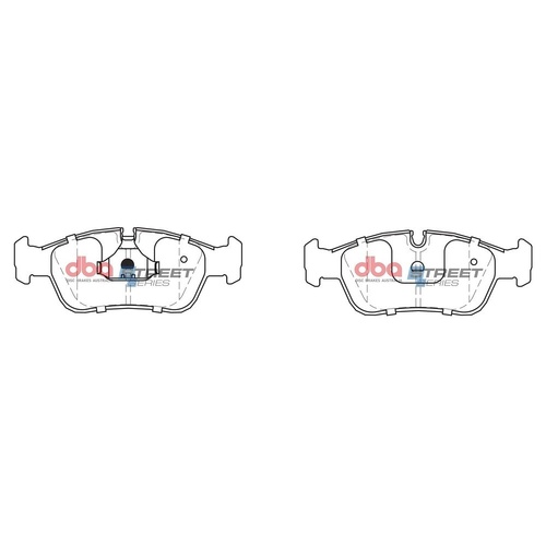 DBA DB1224SS Street Series Brake Pad Set Front