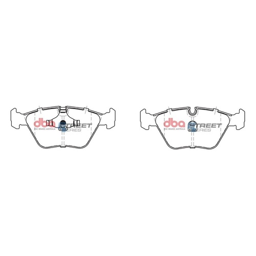 DBA DB1242SS Street Series Brake Pad Set Front