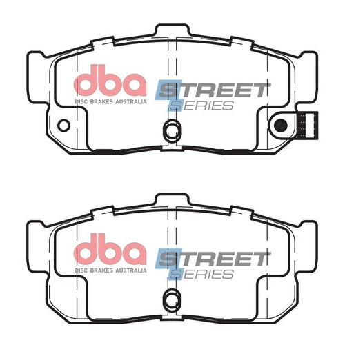 DBA DB1247SS Street Series Brake Pad Set Rear