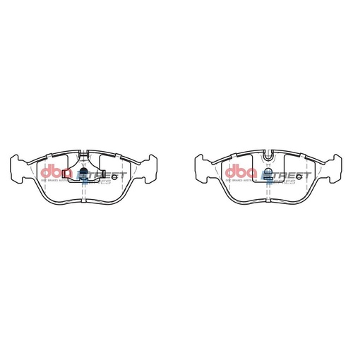 DBA DB1261SS Street Series Brake Pad Set Front