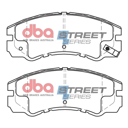 DBA DB1270SS Street Series Brake Pad Set Front