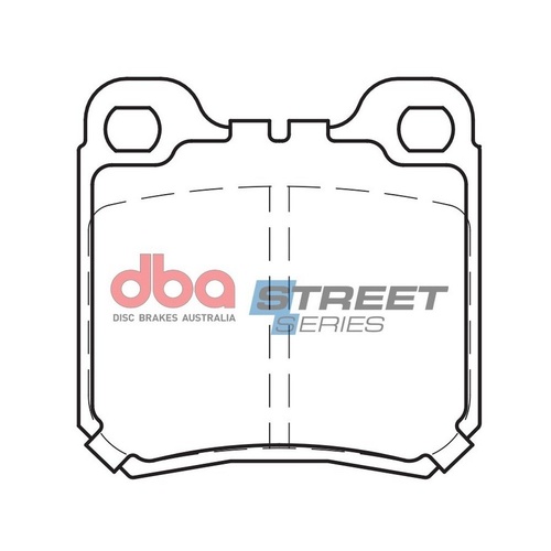 DBA DB1273SS Street Series Brake Pad Set Rear