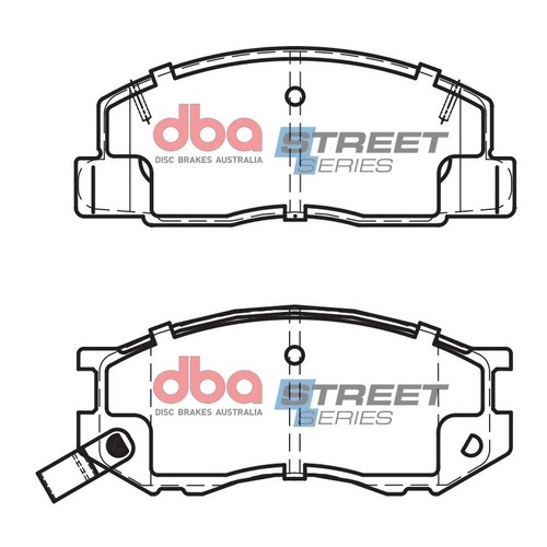 DBA DB1276SS Street Series Brake Pad Set Front