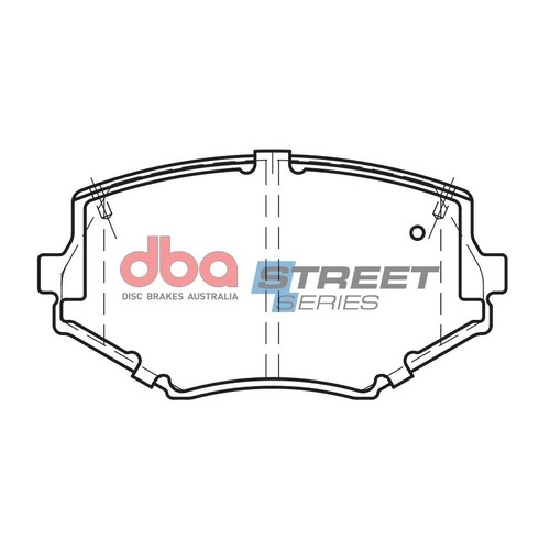 DBA DB1282SS Street Series Brake Pad Set Front