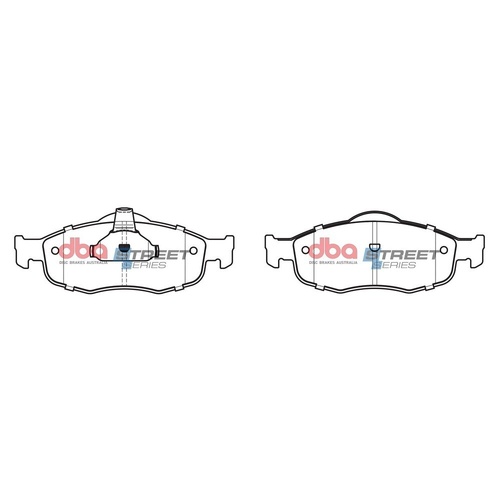 DBA DB1299SS Street Series Brake Pad Set Front