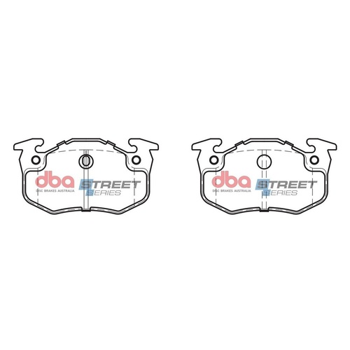 DBA DB1301SS Street Series Brake Pad Set Rear