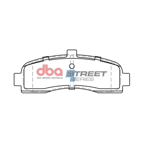 DBA DB1307SS Street Series Brake Pad Set Front