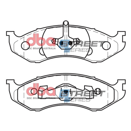 DBA DB1311SS Street Series Brake Pad Set Front