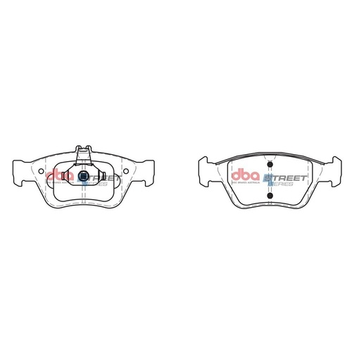 DBA DB1330SS Street Series Brake Pad Set Front