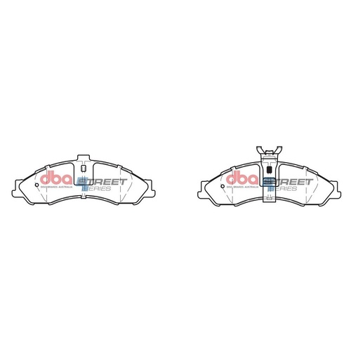 DBA DB1331SS Street Series Brake Pad Set Front