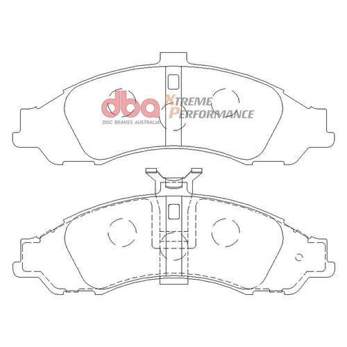 DBA DB1331XP Xtreme Performance Brake Pad Set Front