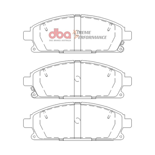 DBA DB1333XP Xtreme Performance Brake Pad Set Front