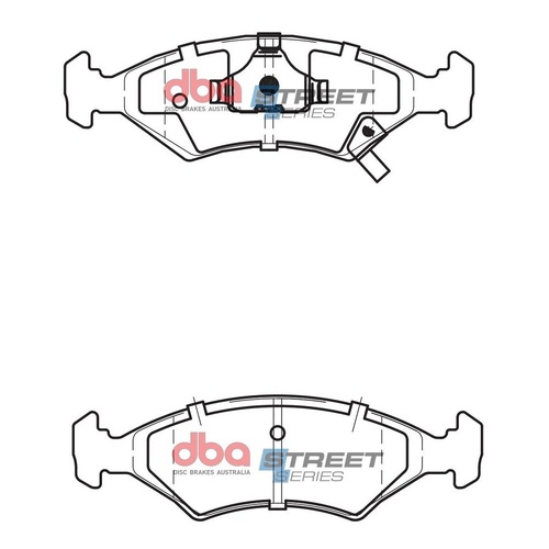 DBA DB1335SS Street Series Brake Pad Set Front