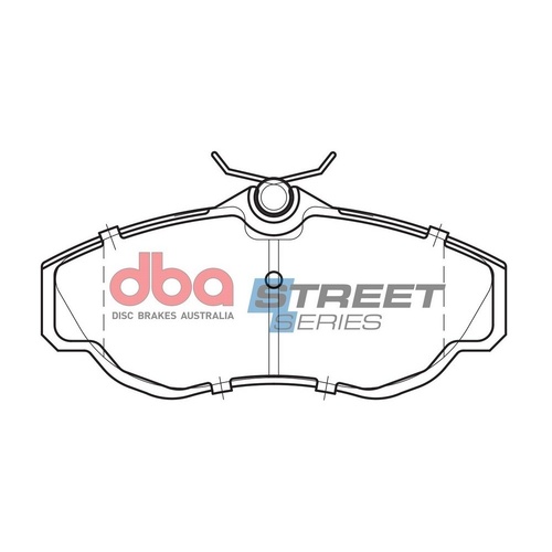DBA DB1336SS Street Series Brake Pad Set Front