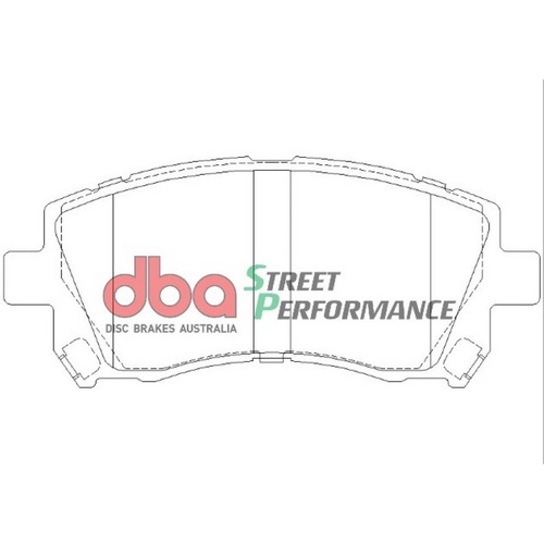 DBA DB1342SP Street Performance Brake Pad Set Front