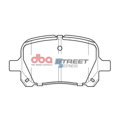 DBA DB1345SS Street Series Brake Pad Set Front