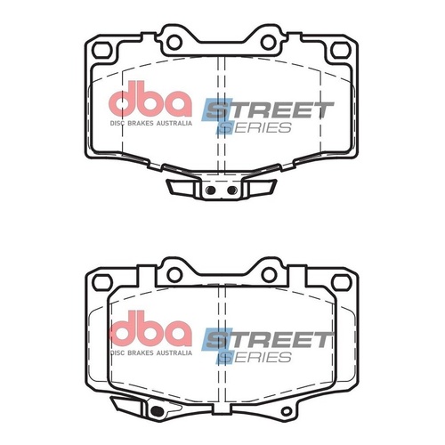 DBA DB1346SS Street Series Brake Pad Set Front