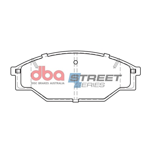 DBA DB1350SS Street Series Brake Pad Set Front