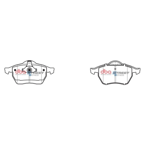DBA DB1351SS Street Series Brake Pad Set Front