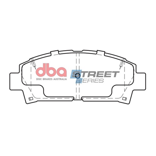 DBA DB1352SS Street Series Brake Pad Set Front