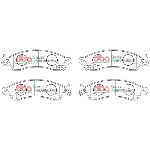 DBA DB1353SP Street Performance Brake Pad Set Front