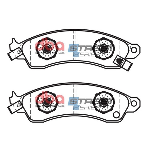 DBA DB1353SS Street Series Brake Pad Set Front