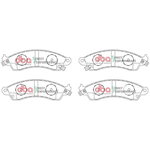 DBA DB1353XP Xtreme Performance Brake Pad Set Front