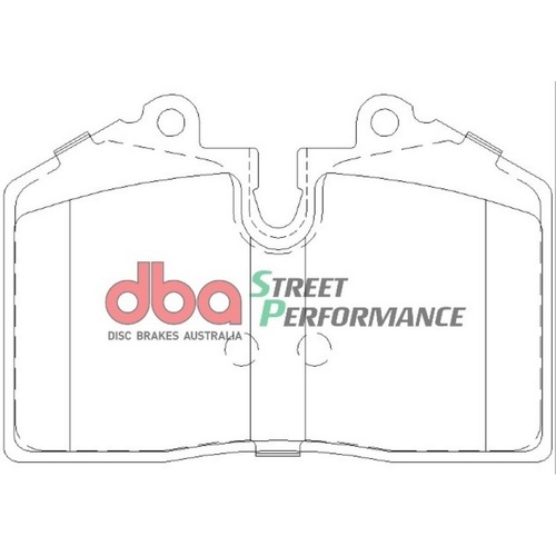 DBA DB1356SP Street Performance Brake Pad Set Rear