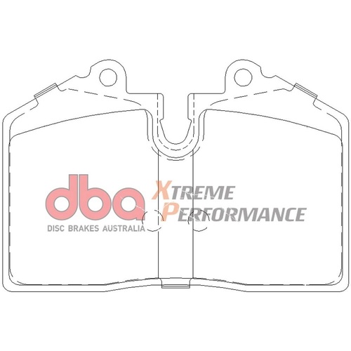DBA DB1356XP Xtreme Performance Brake Pad Set Rear
