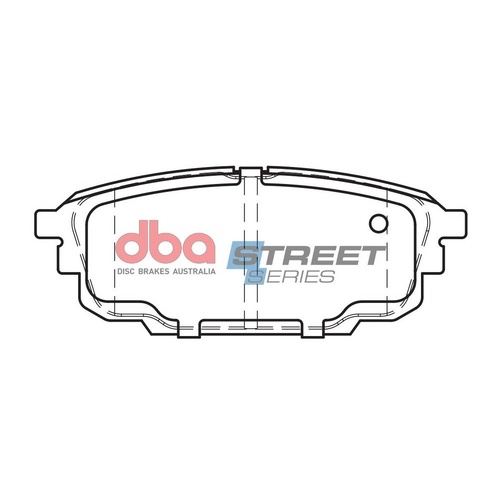 DBA DB1359SS Street Series Brake Pad Set Rear