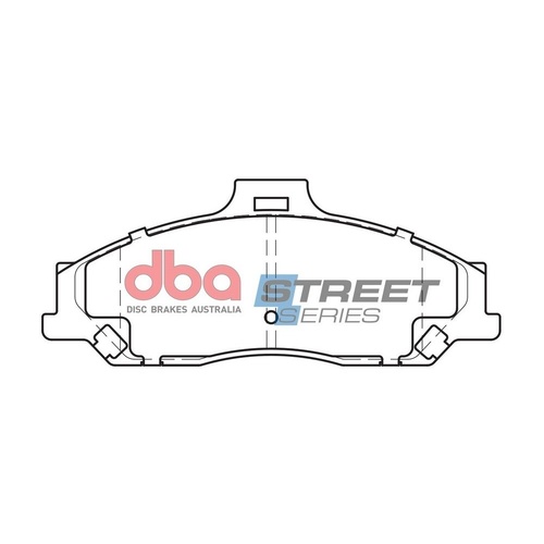 DBA DB1366SS Street Series Brake Pad Set Front