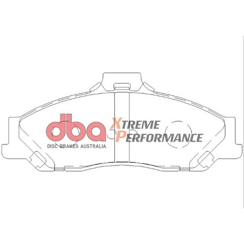 DBA DB1366XP Xtreme Performance Brake Pad Set Front
