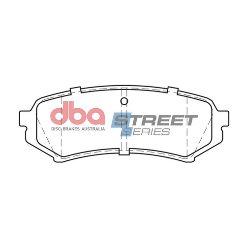 DBA DB1383SS Street Series Brake Pad Set Rear