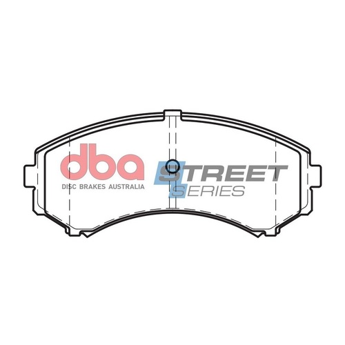 DBA DB1385SS Street Series Brake Pad Set Front