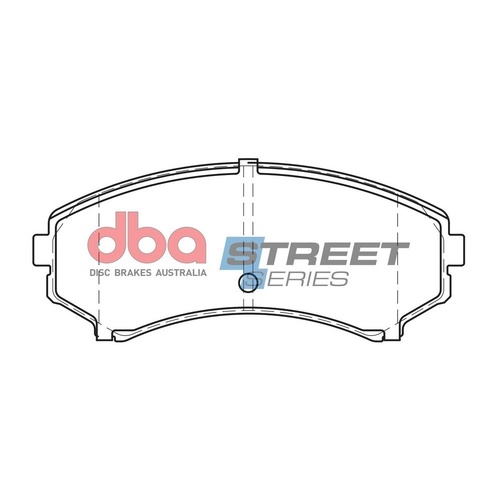 DBA DB1388SS Street Series Brake Pad Set Front