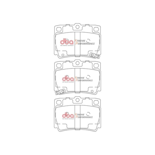 DBA DB1390XP Xtreme Performance Brake Pad Set Rear