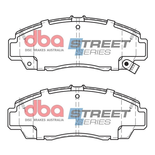 DBA DB1393SS Street Series Brake Pad Set Front