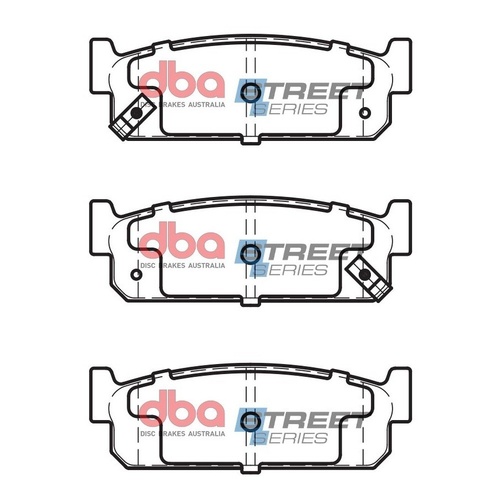 DBA DB1399SS Street Series Brake Pad Set Rear